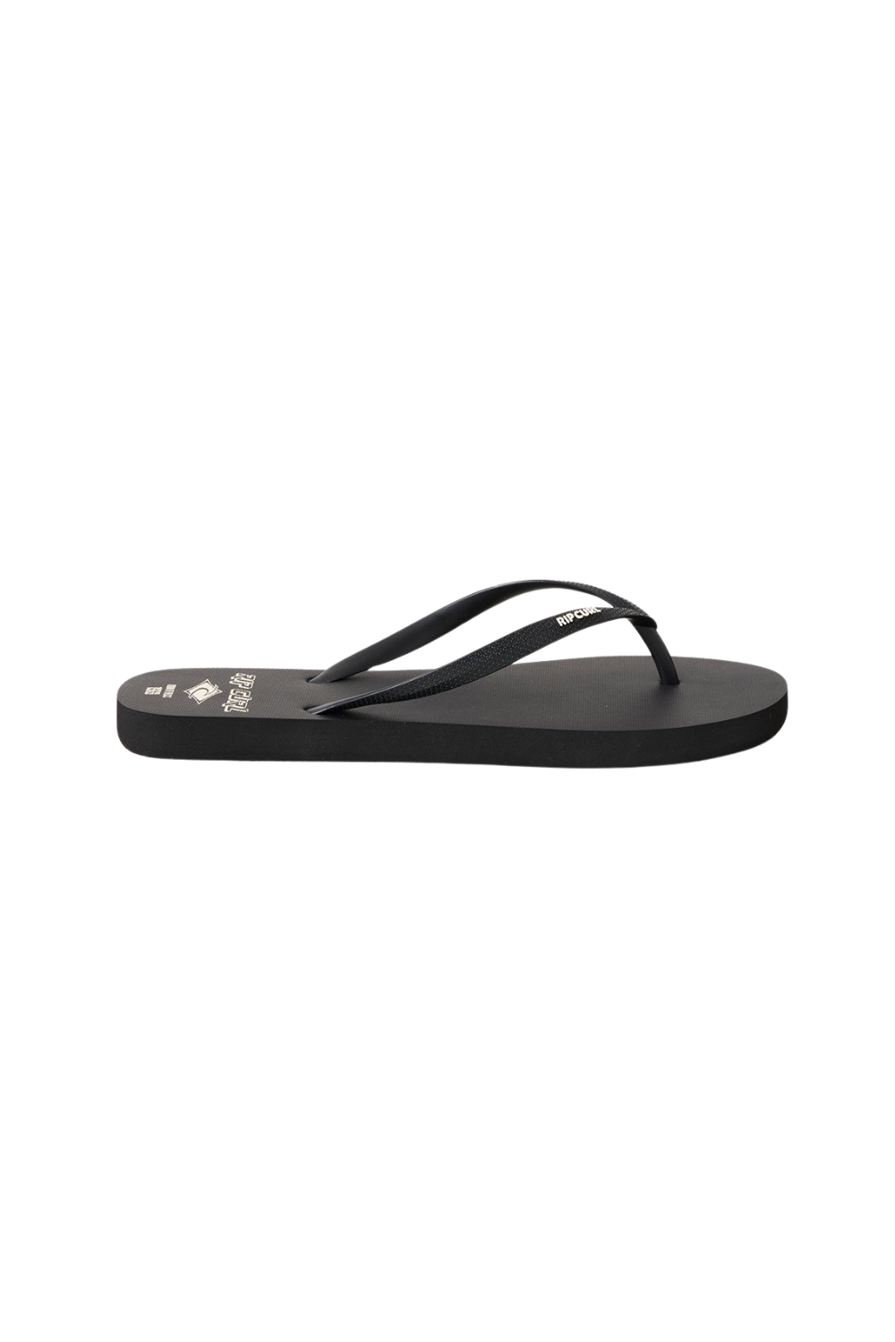 Rip Curl Icons Of Surf Bloom Womens Open Toe Flip Flop Black