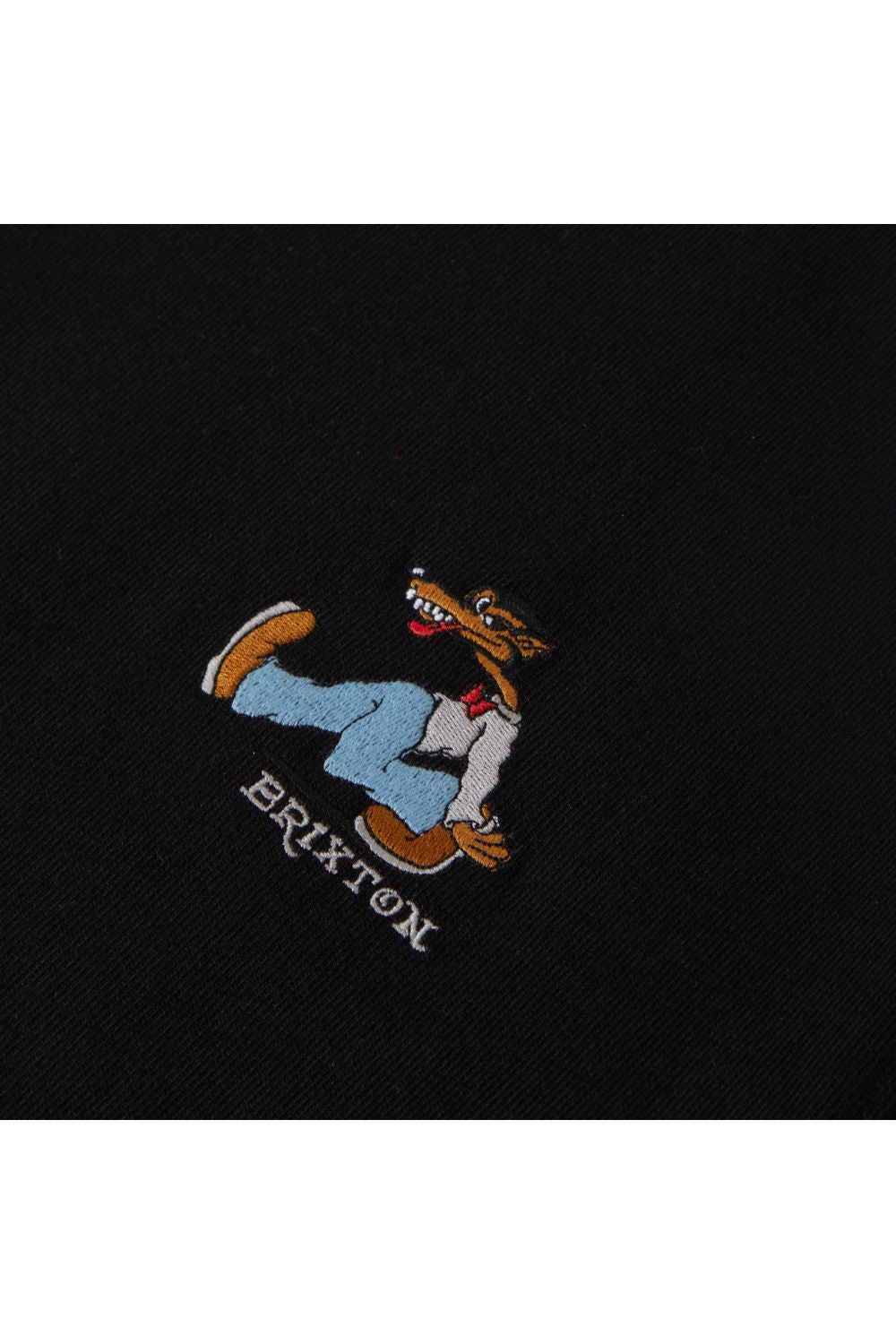 Brixton Stride Hevyweight Standard T-Shirt Black Classic Wash