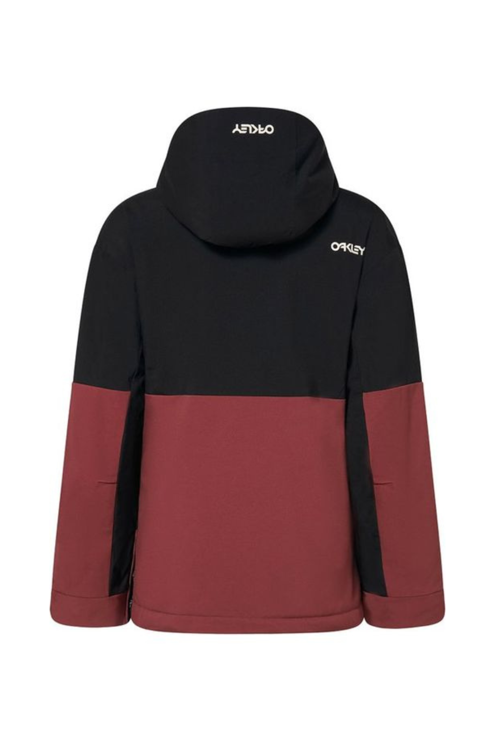 Oakley Womens TNP Tbt Insulated Anorak Blackout Grenache