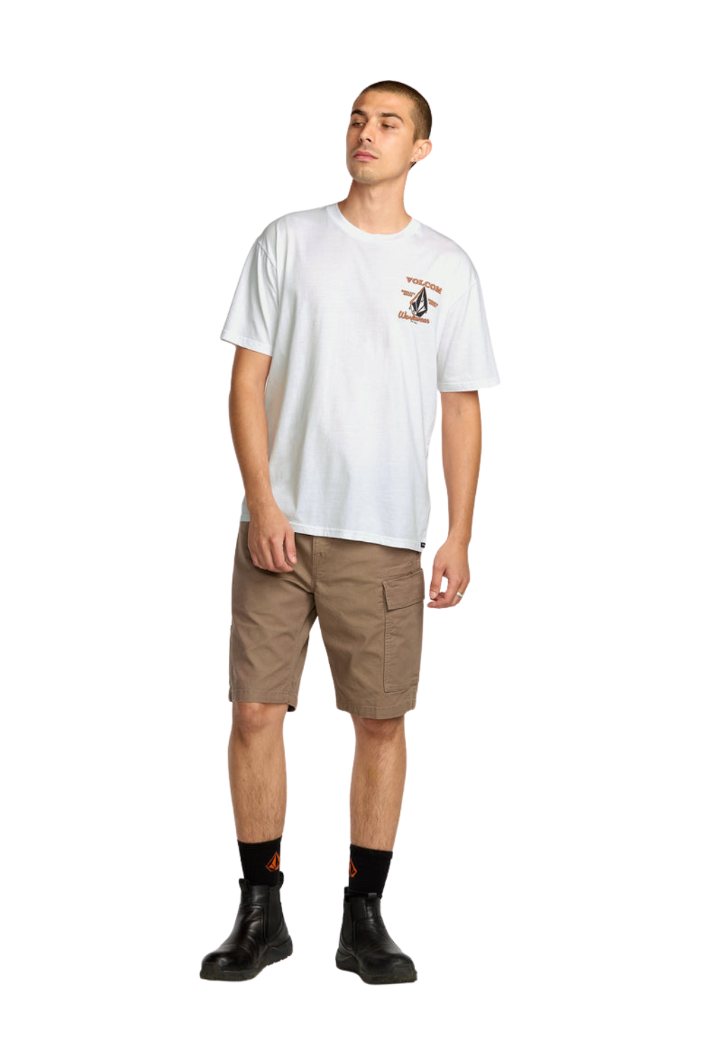 Volcom Enamel Short Sleeve T-Shirt White