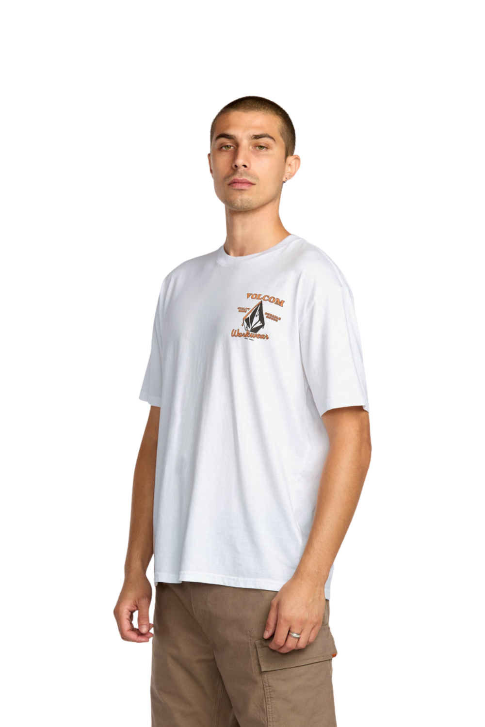 Volcom Enamel Short Sleeve T-Shirt White