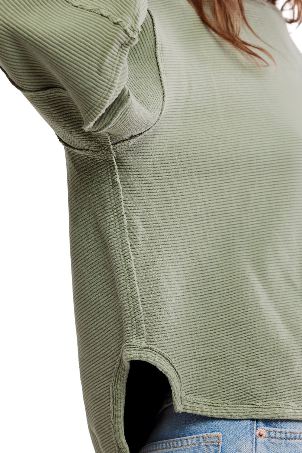 Free people Total Eclipse Tee Moss