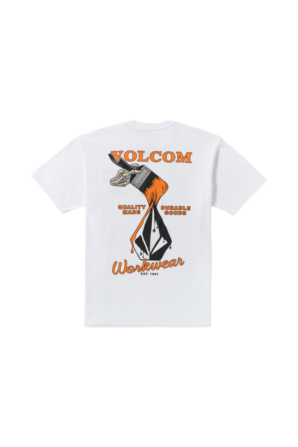 Volcom Enamel Short Sleeve T-Shirt White