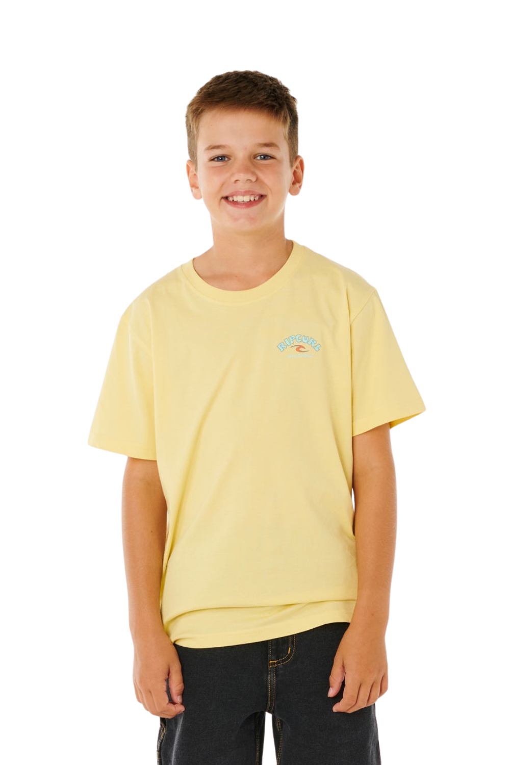 Rip Curl Shred Til Boys T-Shirt Sunlight