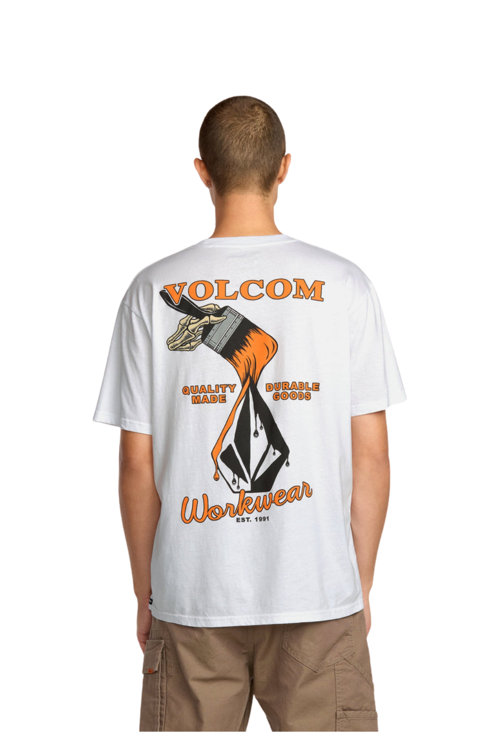 Volcom Enamel Short Sleeve T-Shirt White
