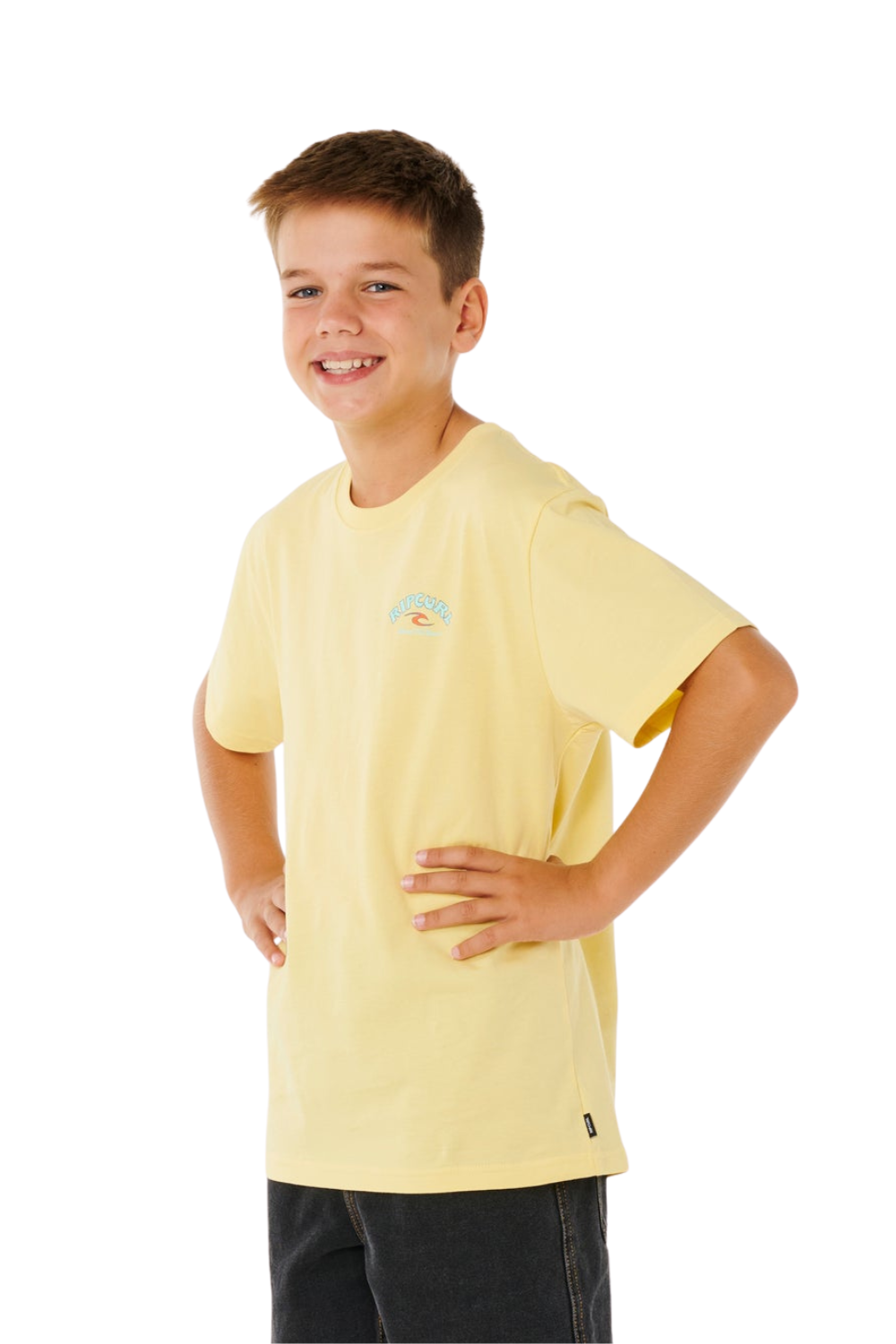 Rip Curl Shred Til Boys T-Shirt Sunlight