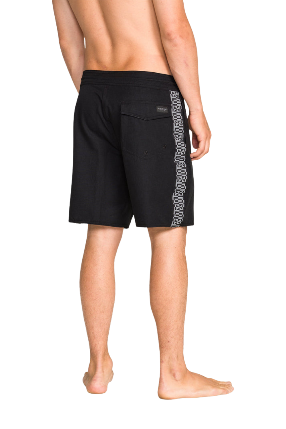 Volcom Yewster Loose Stoney Mens 18" Boardshorts Black
