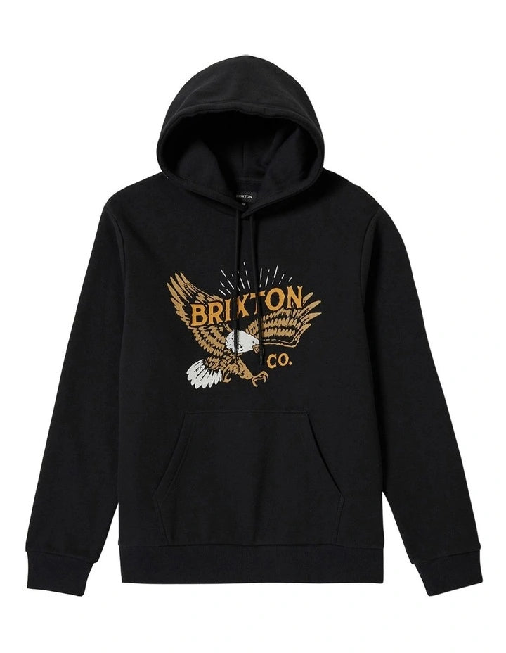 Brixton Keeler Hoody Black