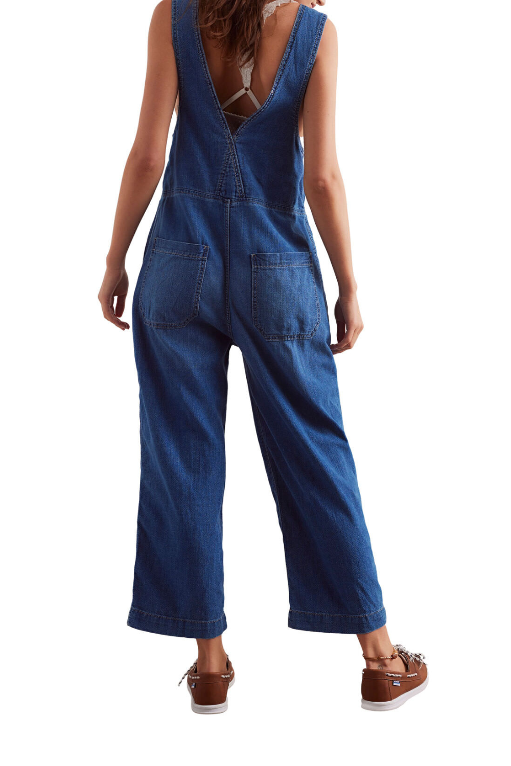 Free People Jude One Piece Mid Indigo