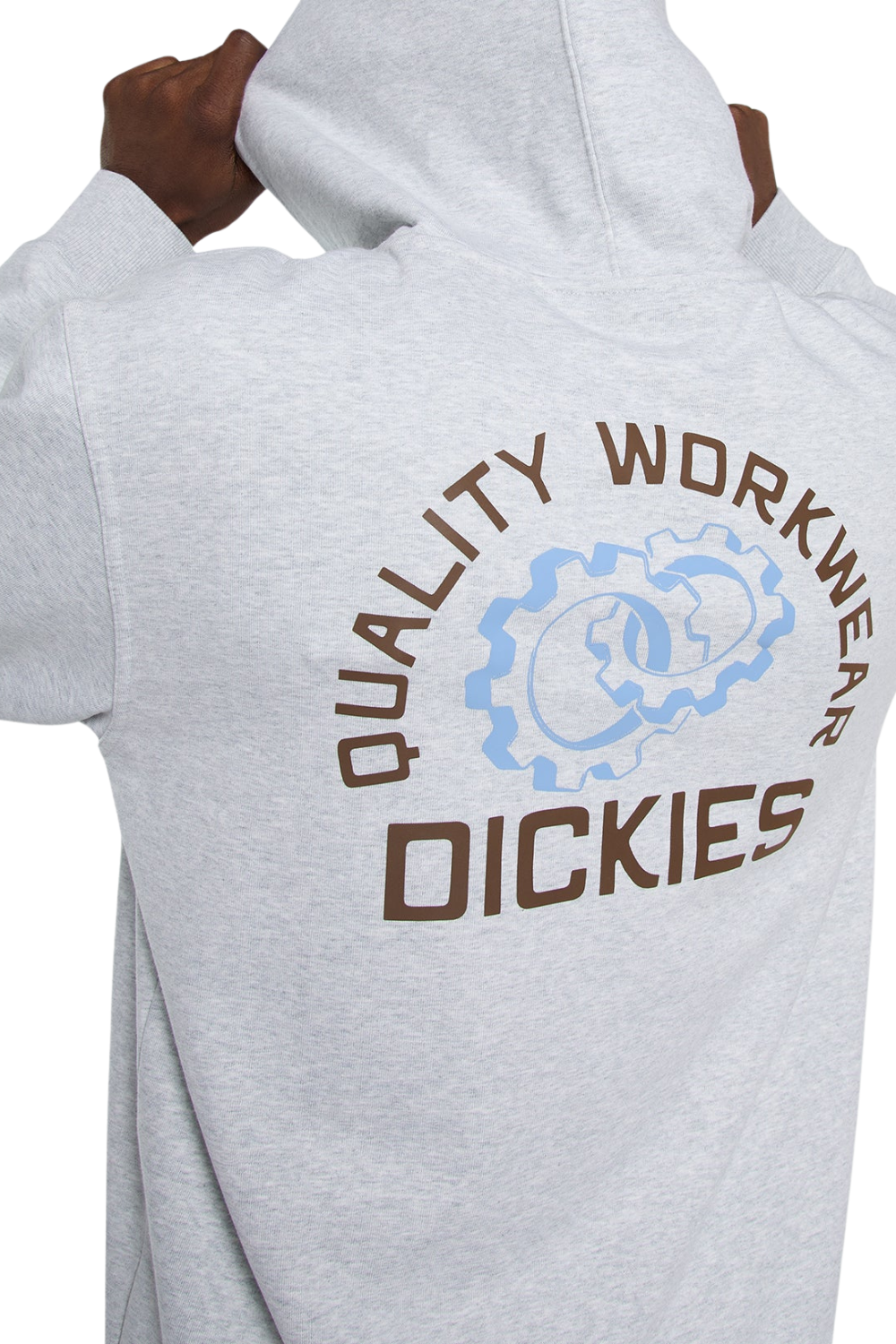 Dickies Payson Mens Hoodie Light Gray