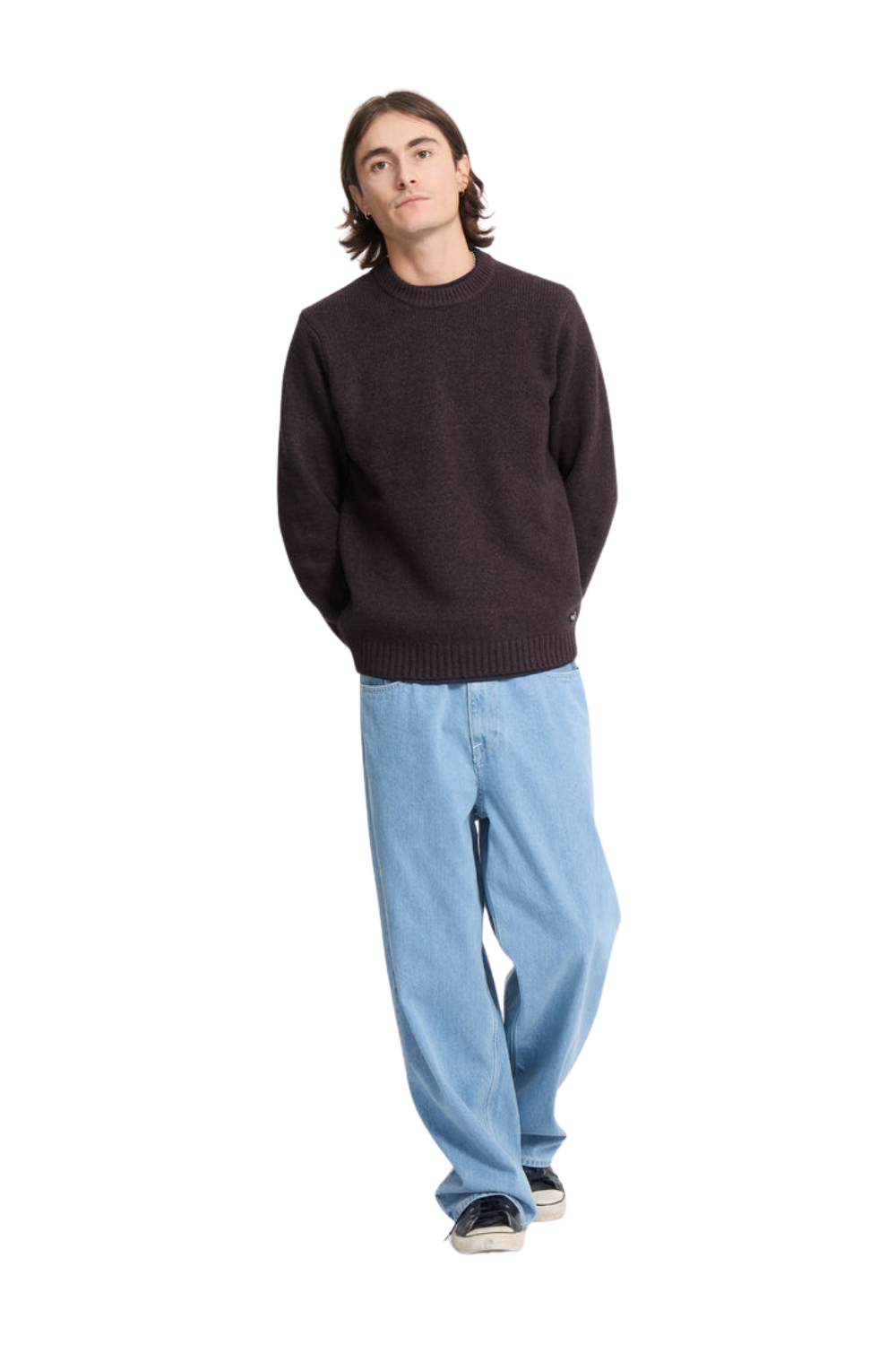 Volcom Edmonder II Mens Sweater Raisin