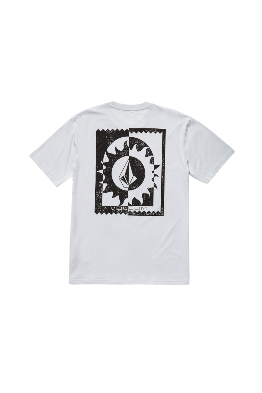 Volcom Burner Mens T-Shirt Light Blue Acid