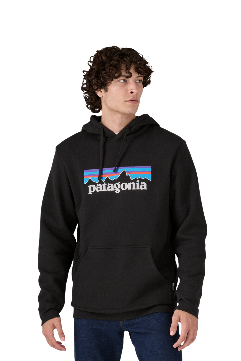 Patagonia P-6 Logo Uprisal Hoodie Black