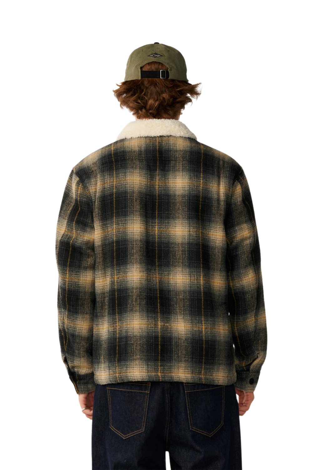 Rip Curl Classic Surf Bells Mens Sherpa Jacket Black