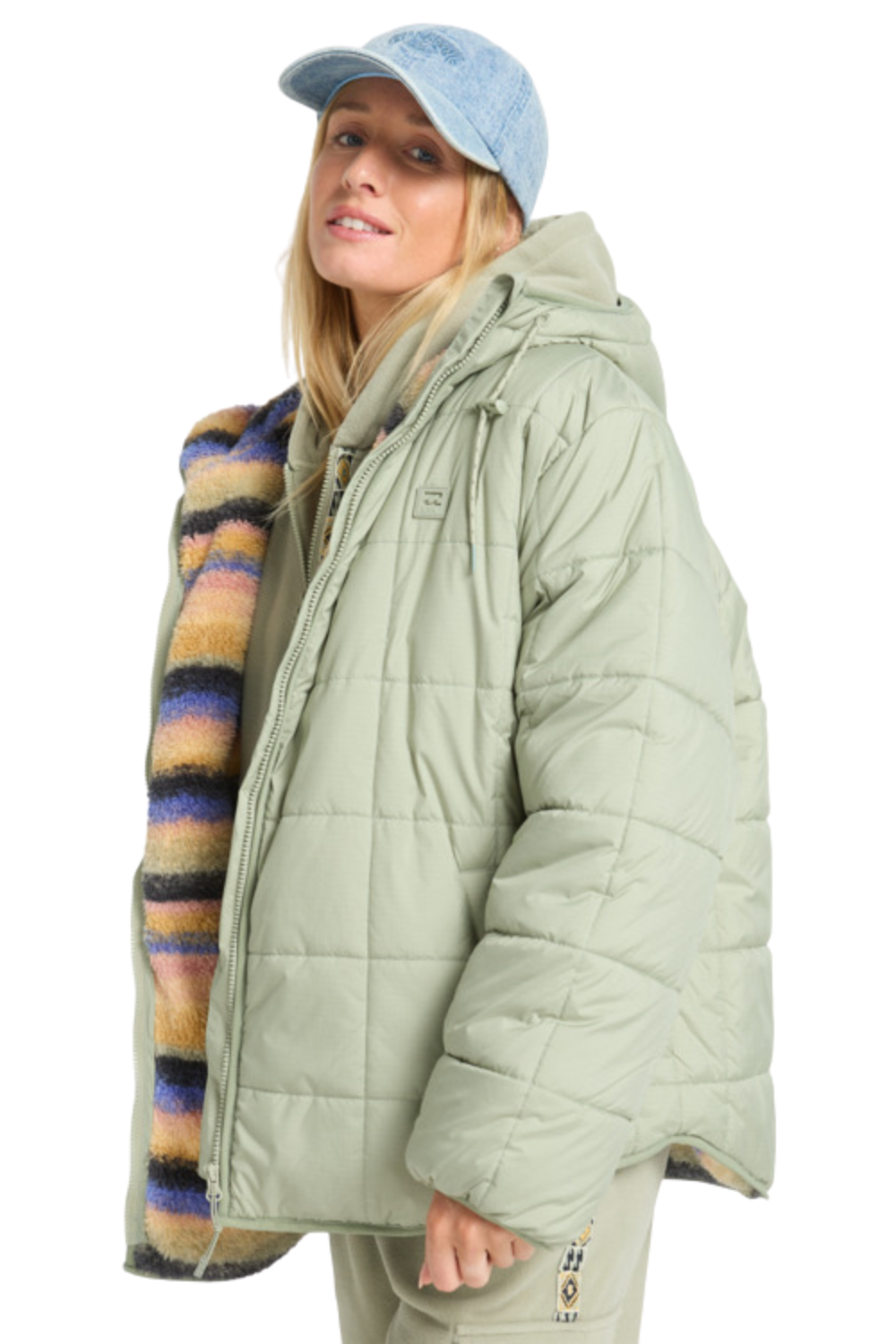 Billabong Happy Camper Jacket Seagrass