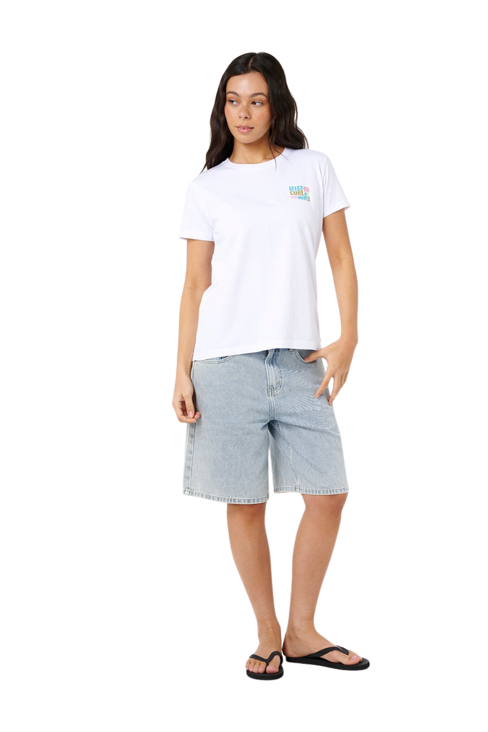 Rip Curl Catalina Island Womens Standard T-Shirt White