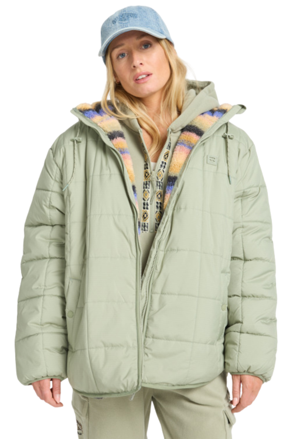 Billabong Happy Camper Jacket Seagrass