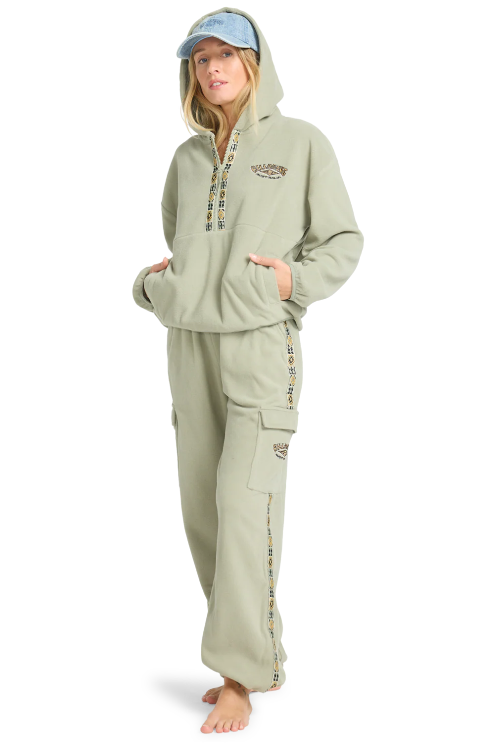 Billabong Winter Camp Hoodie Seagrass