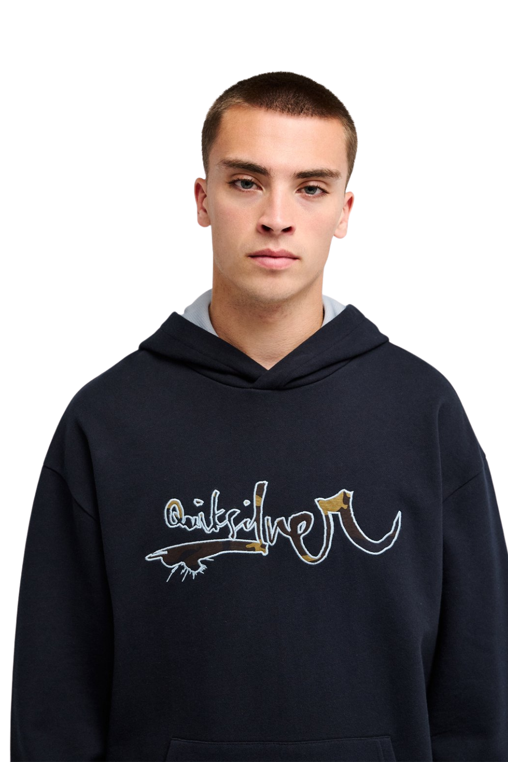 Quiksilver Young Guns Vortex Mens Hoodie Black