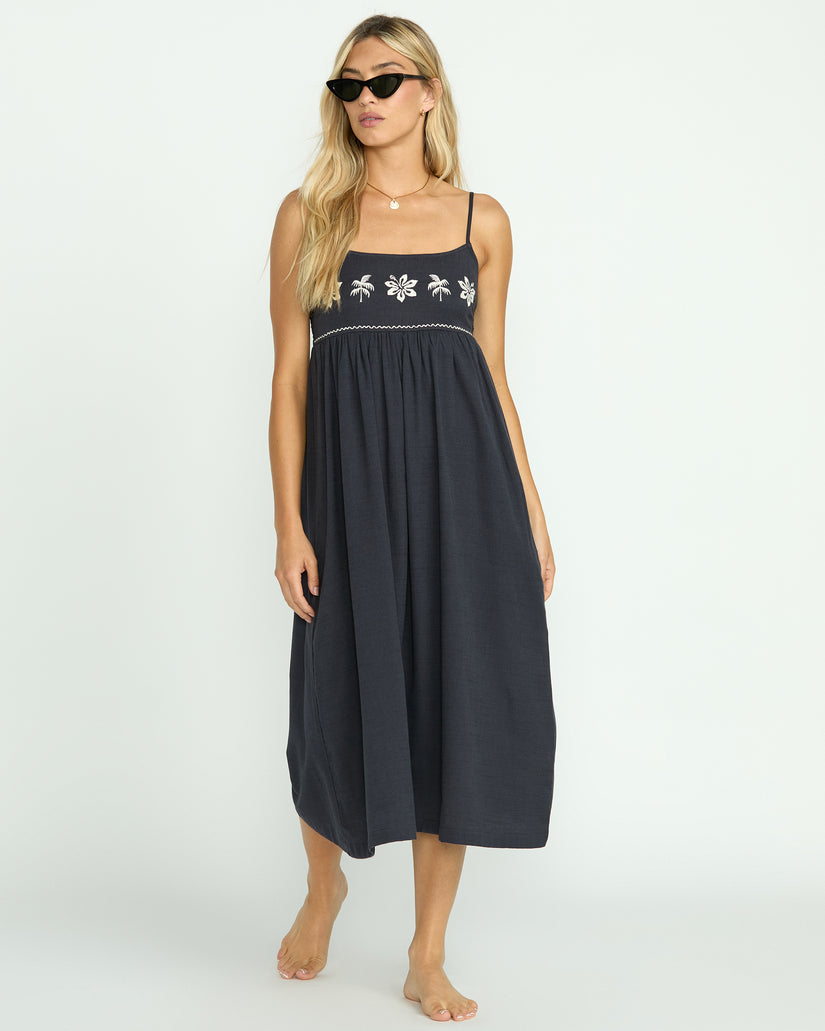 Billabong Days End Dress Black Sands