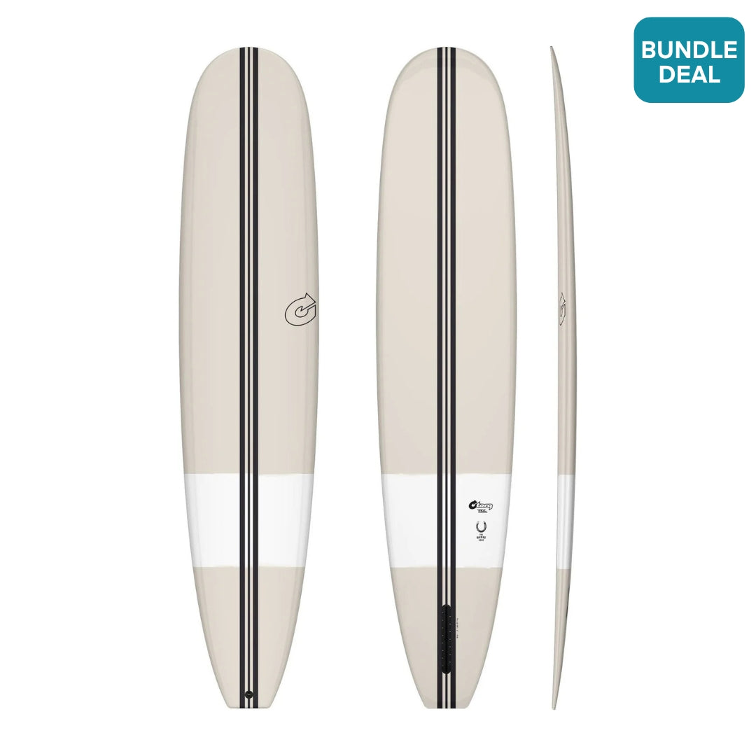 Torq TEC The Horseshoe (Gen 2) Surfboard Stone/White