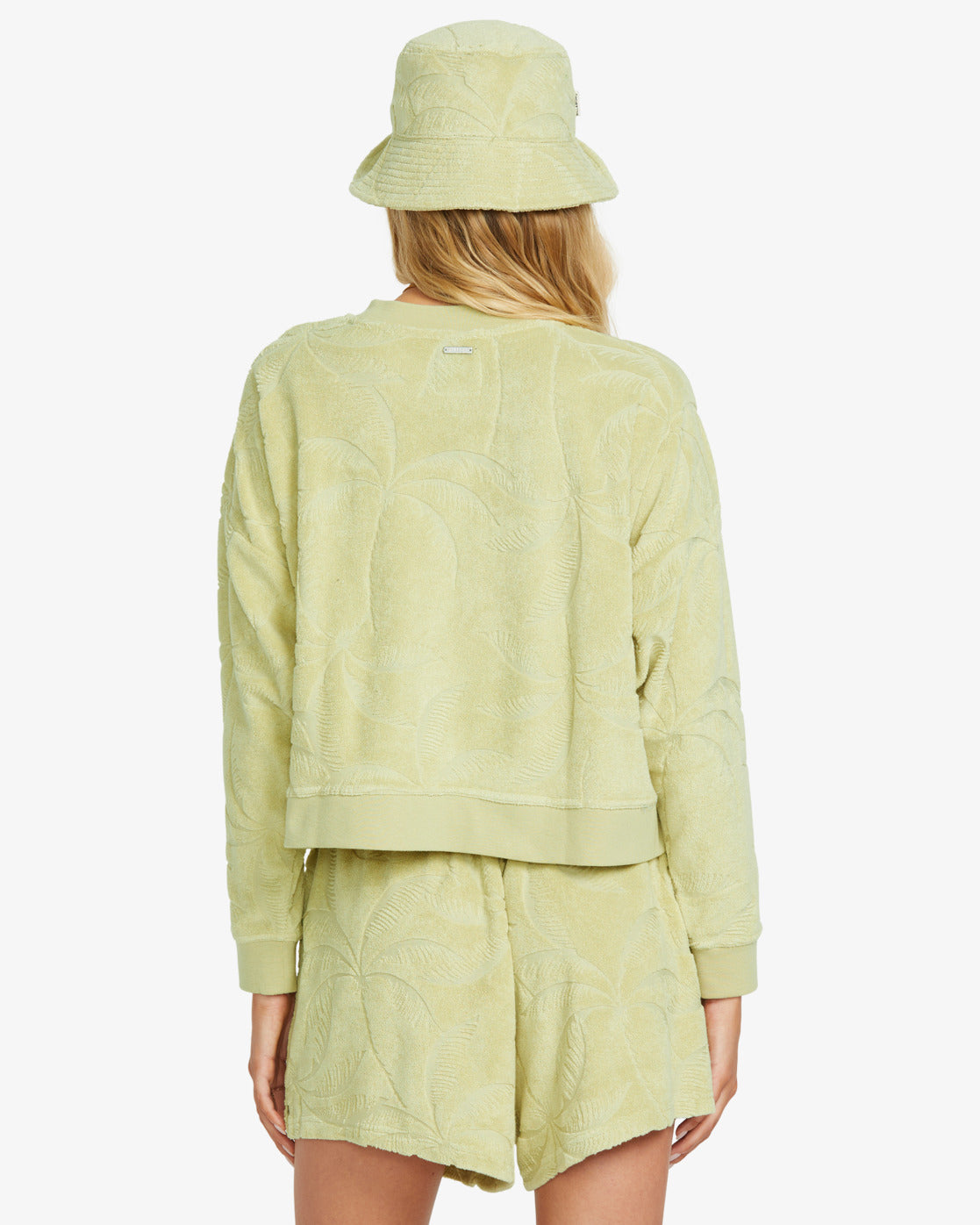 Billabong Sun Tempo Crew Fleece Wasabi