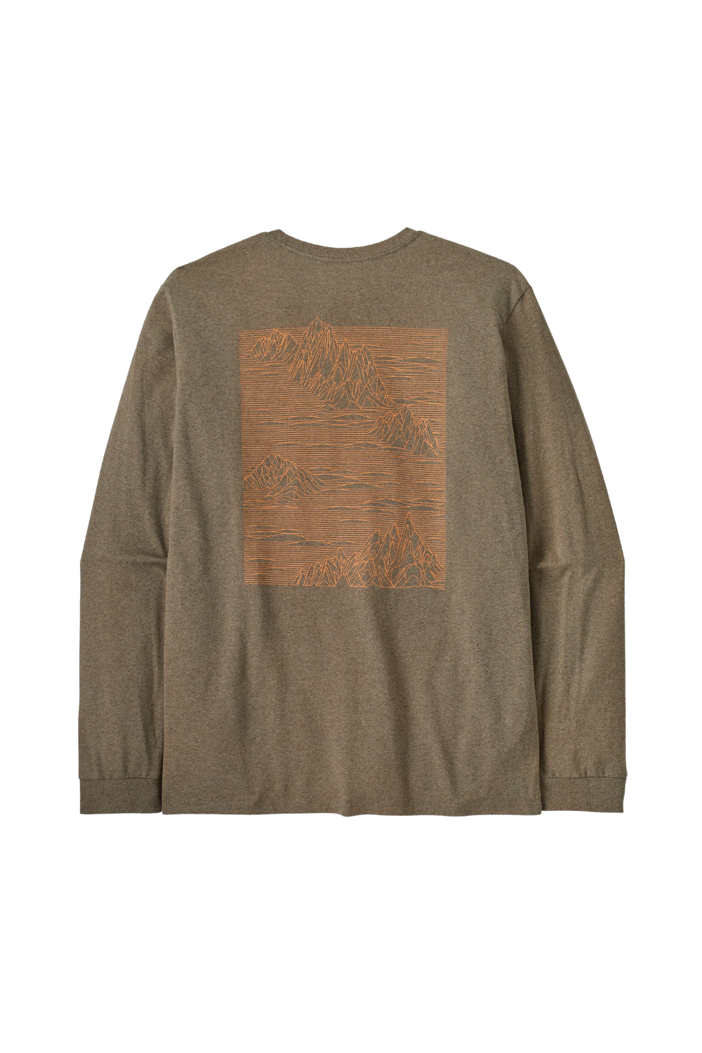 Patagonia Mens Long Sleeve Strataspire Responsibili T-Shirt Wing Grey