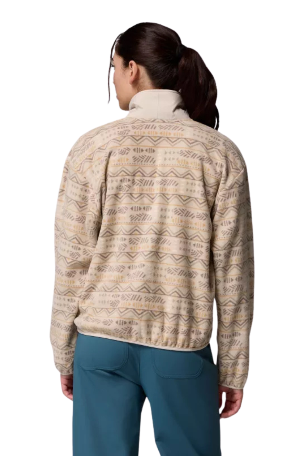 Columbia Sequoia Grove Printed Half Zip Fleece Dark Stone Horizons