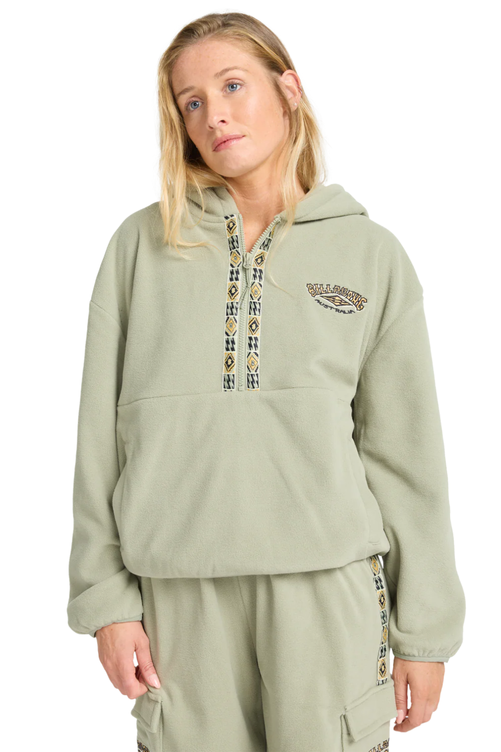Billabong Winter Camp Hoodie Seagrass