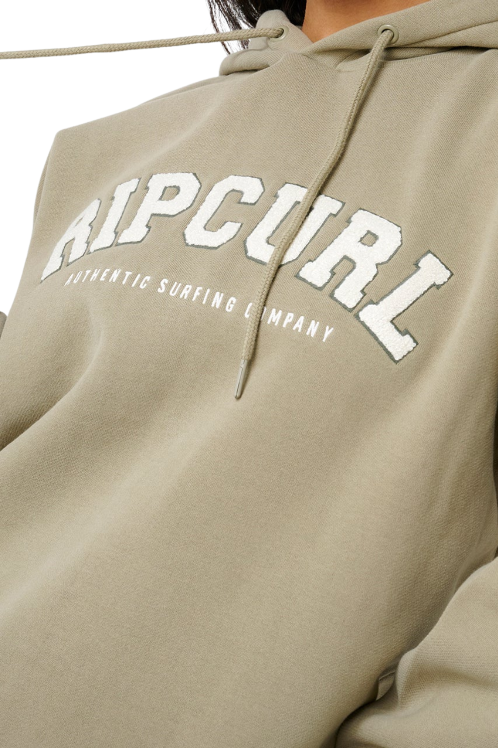 Rip Curl Varsity Womens Hoodie Olive