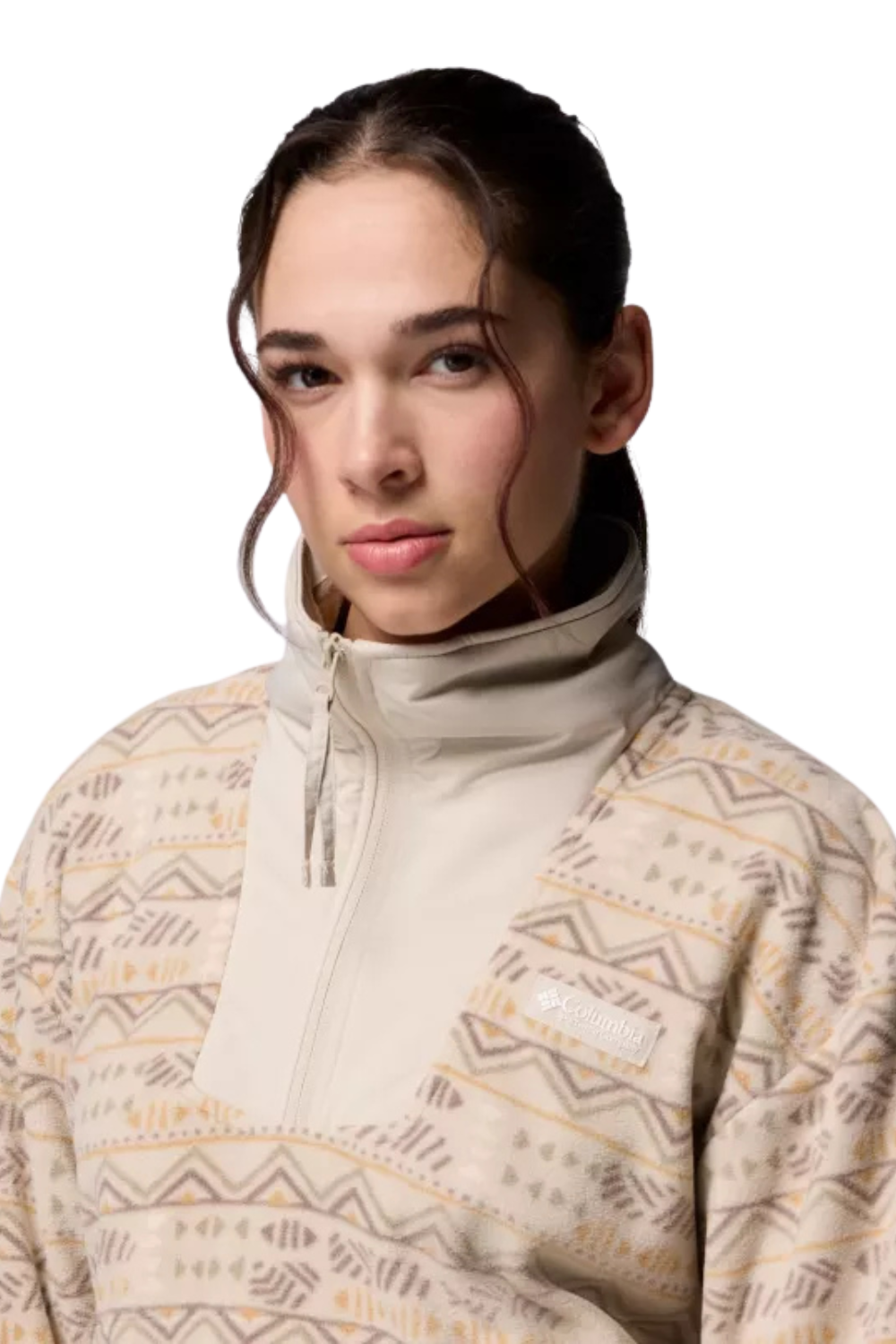 Columbia Sequoia Grove Printed Half Zip Fleece Dark Stone Horizons