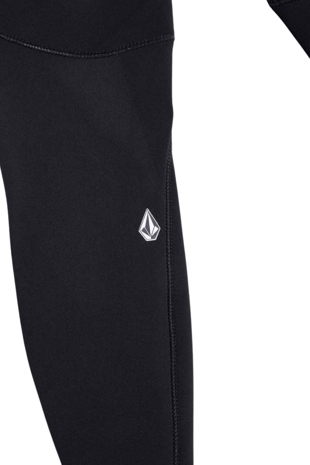 Volcom Mens Modulator 3/2mm Chest Zip Wetsuit Black