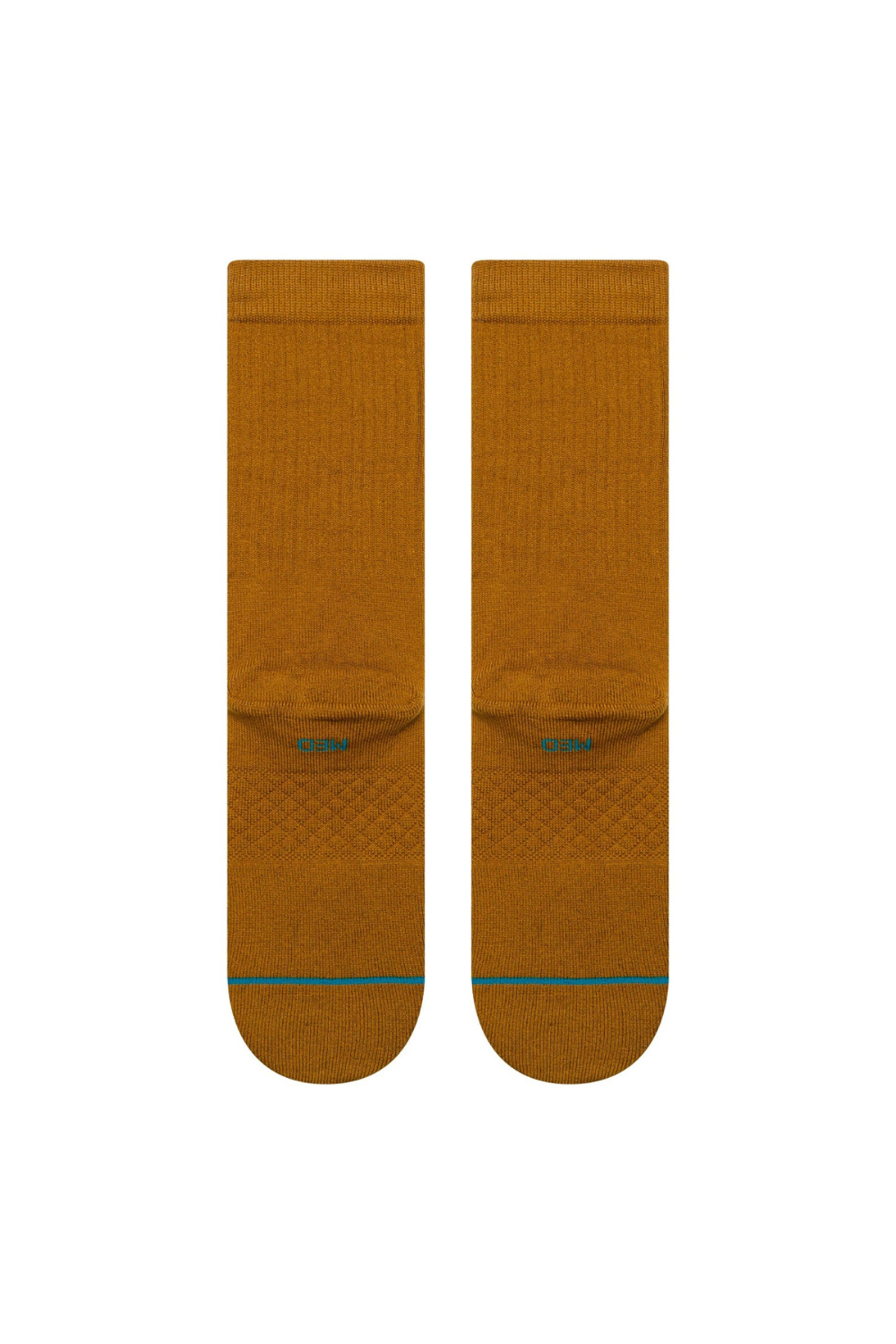 Stance Icon Crew Socks Gold Canvas