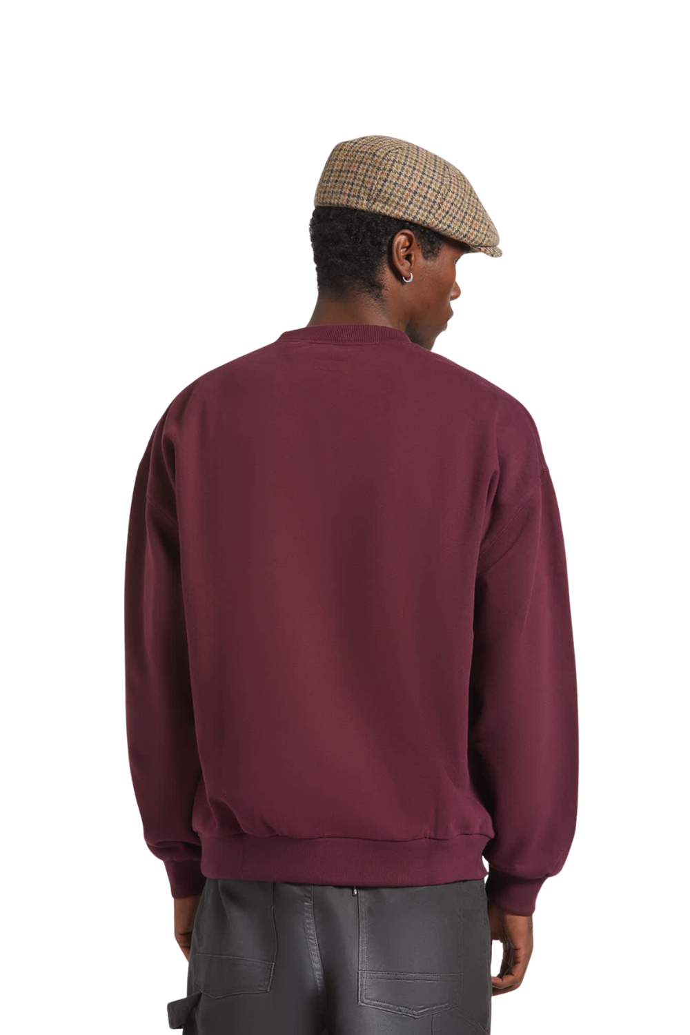Brixton Embroidered Heavy Weight Oversized Crew Port
