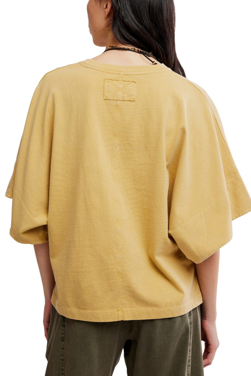 Free People Atlas Dolman Womens T-Shirt Fallen Leaf