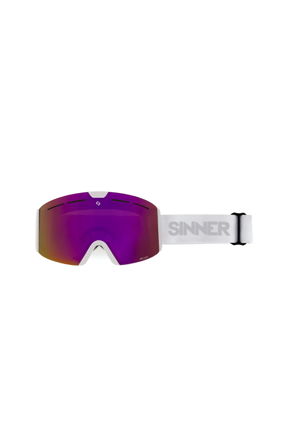 Sinner Arc S Snow Goggles Matte White