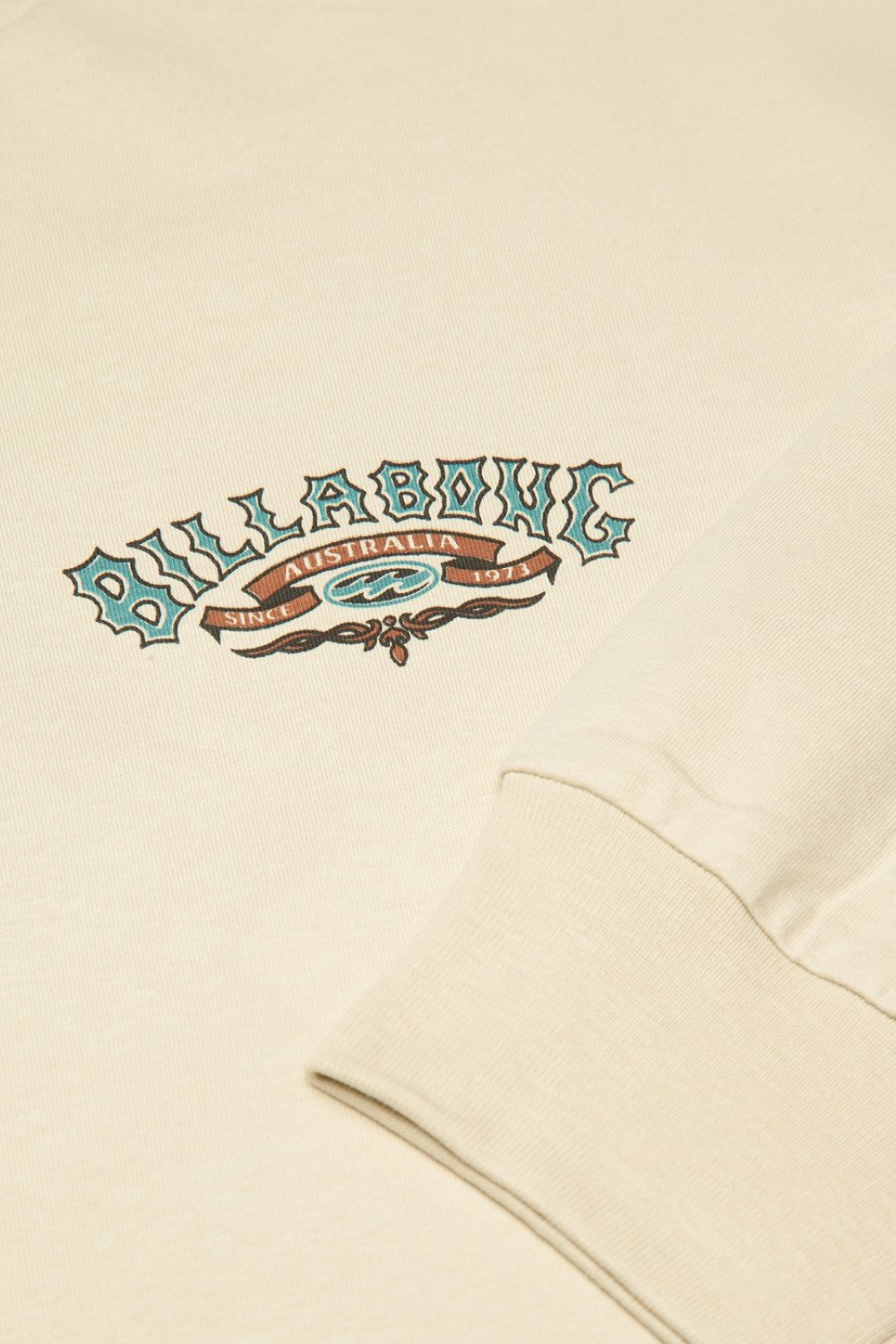 Billabong Heritage OG Mens Longsleeve T-Shirt Oatmeal