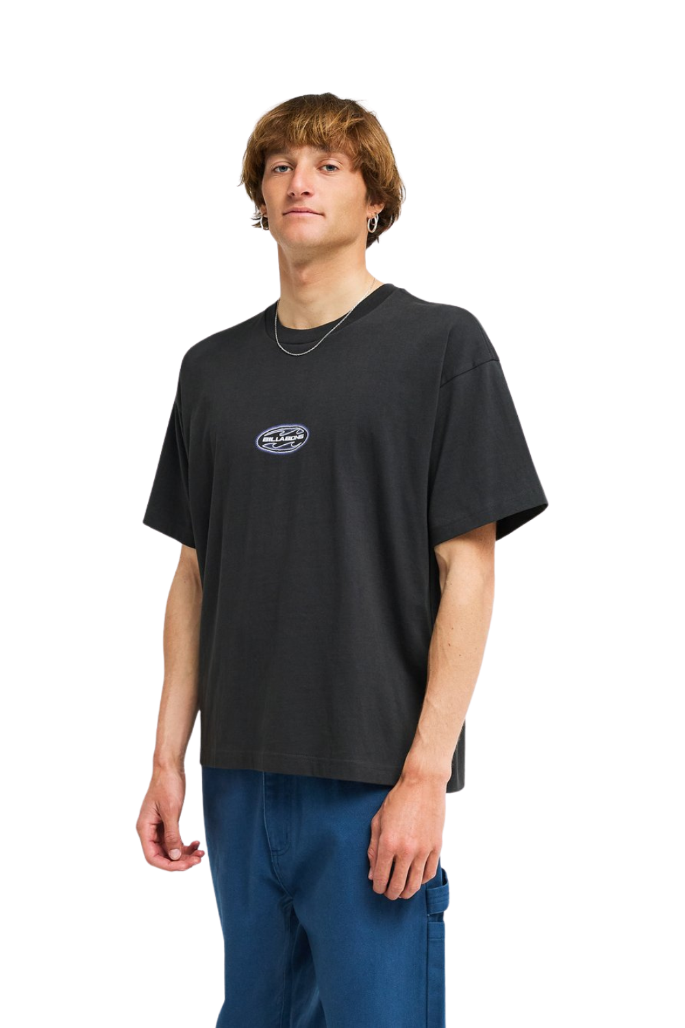 Billabong Bad Dog Wip OG Mens T-Shirt Washed Black