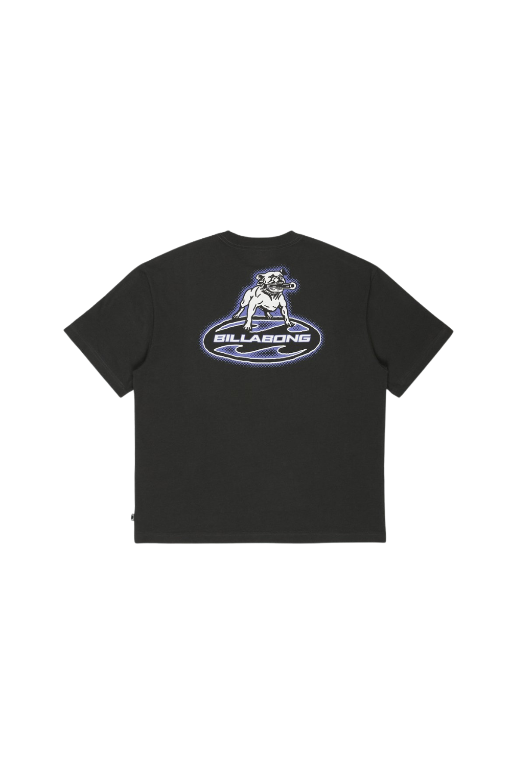 Billabong Bad Dog Wip OG Mens T-Shirt Washed Black