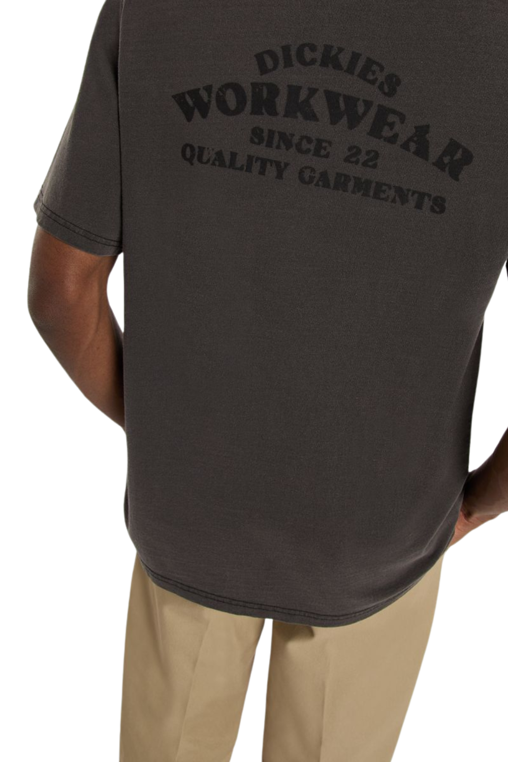 Dickies Christiana Garment Dye Short Sleeve T-Shirt Black