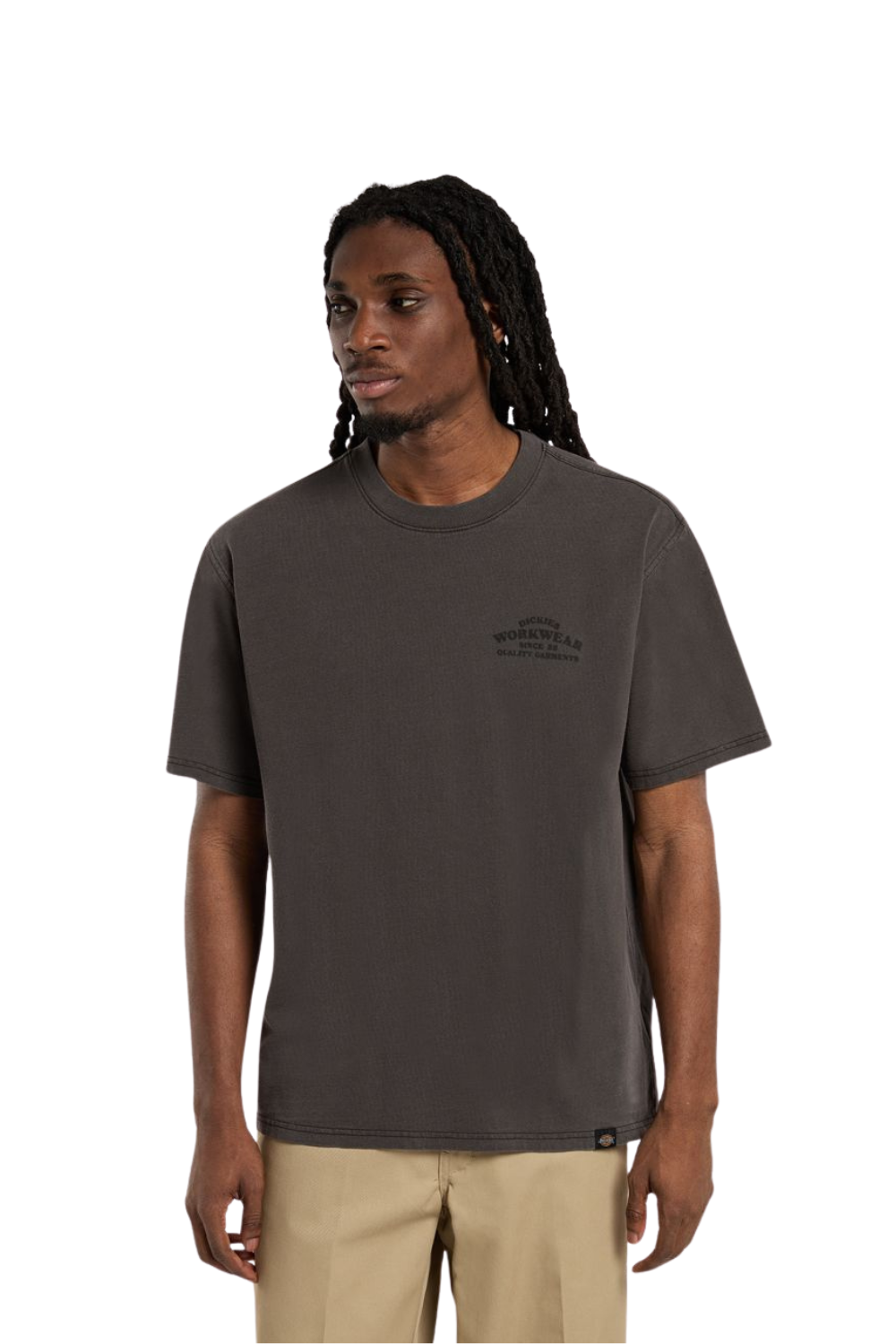 Dickies Christiana Garment Dye Short Sleeve T-Shirt Black