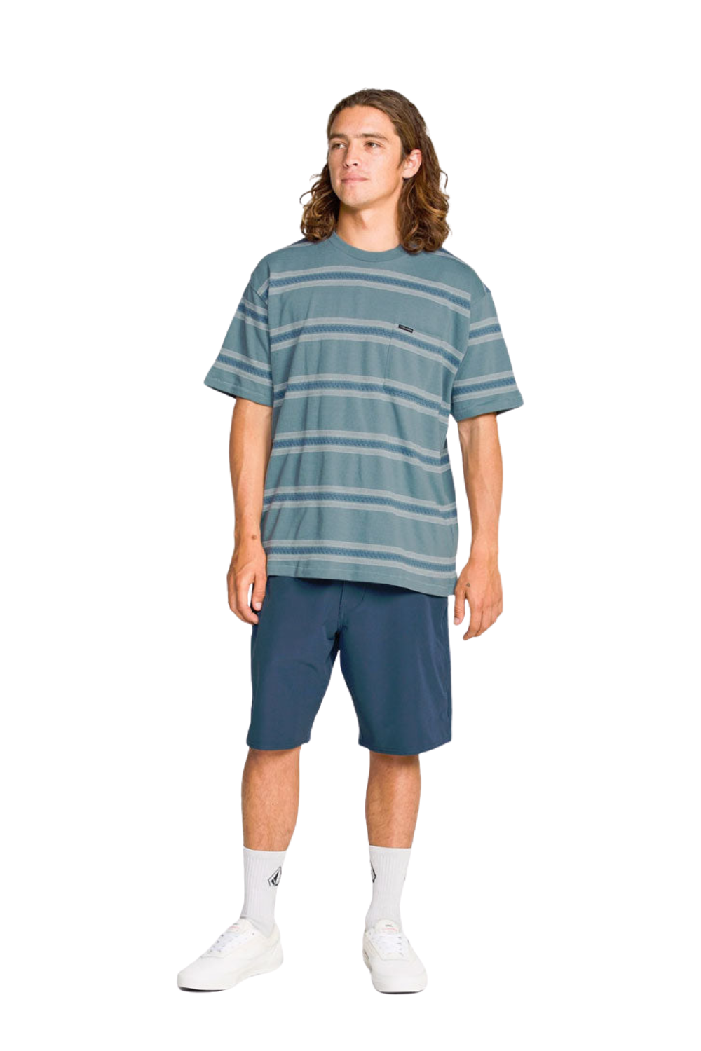Volcom Yewster Mens Short Sleeve Crew Tradewinds