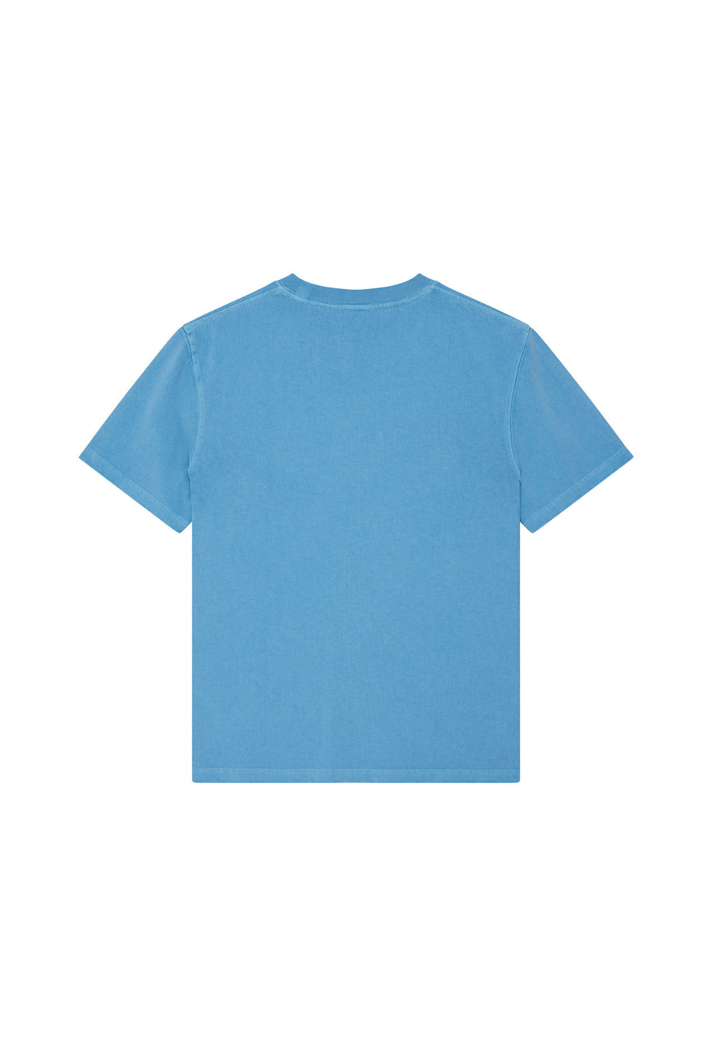 Deus Shield Mens Garment Dyed T-Shirt Bonnie Blue