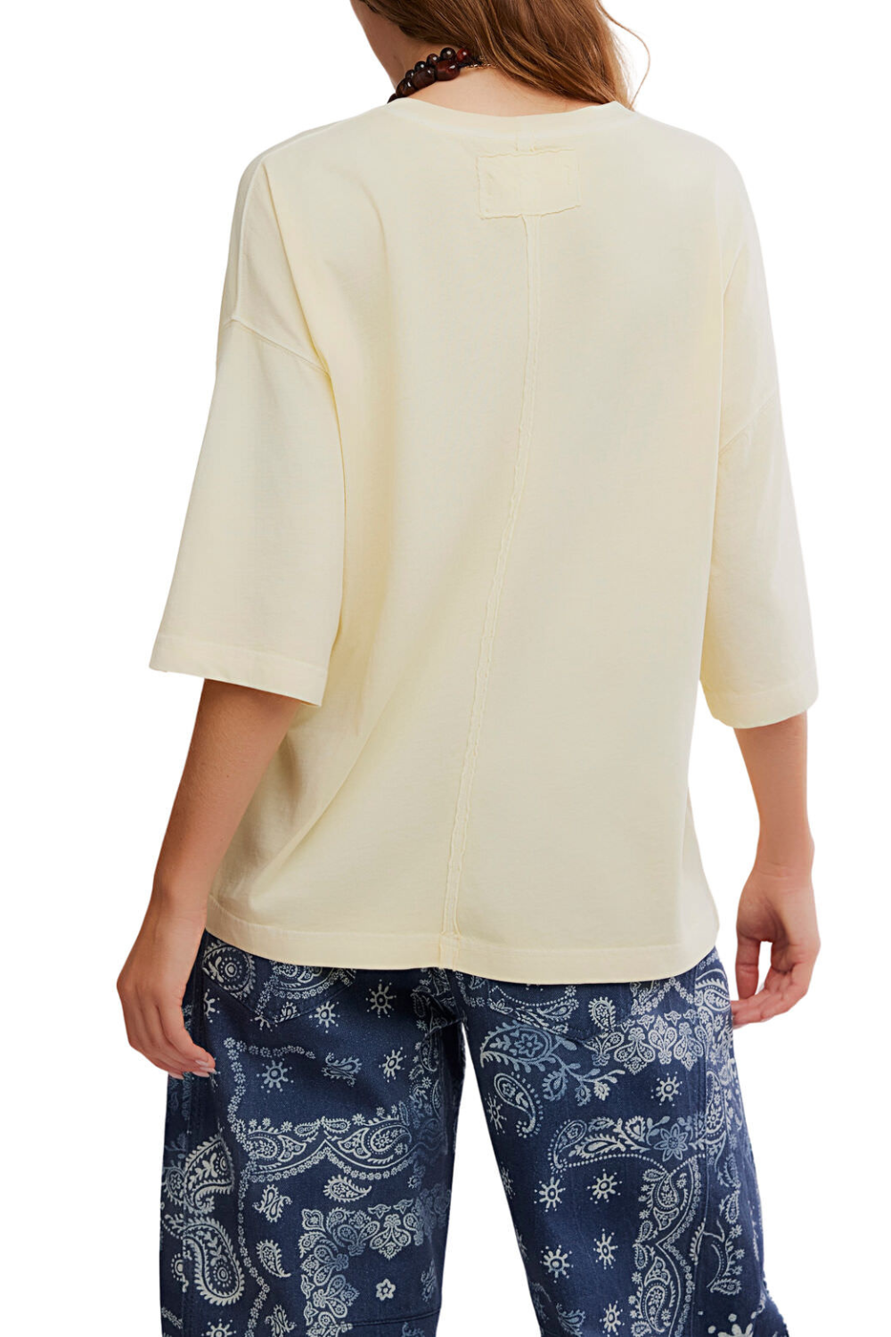 Free People Perfect Oversized T-Shirt Perfect Flan