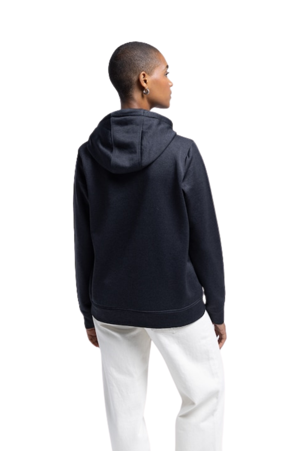 Burton Womens Oak Pullover Hoodie True Black Heather