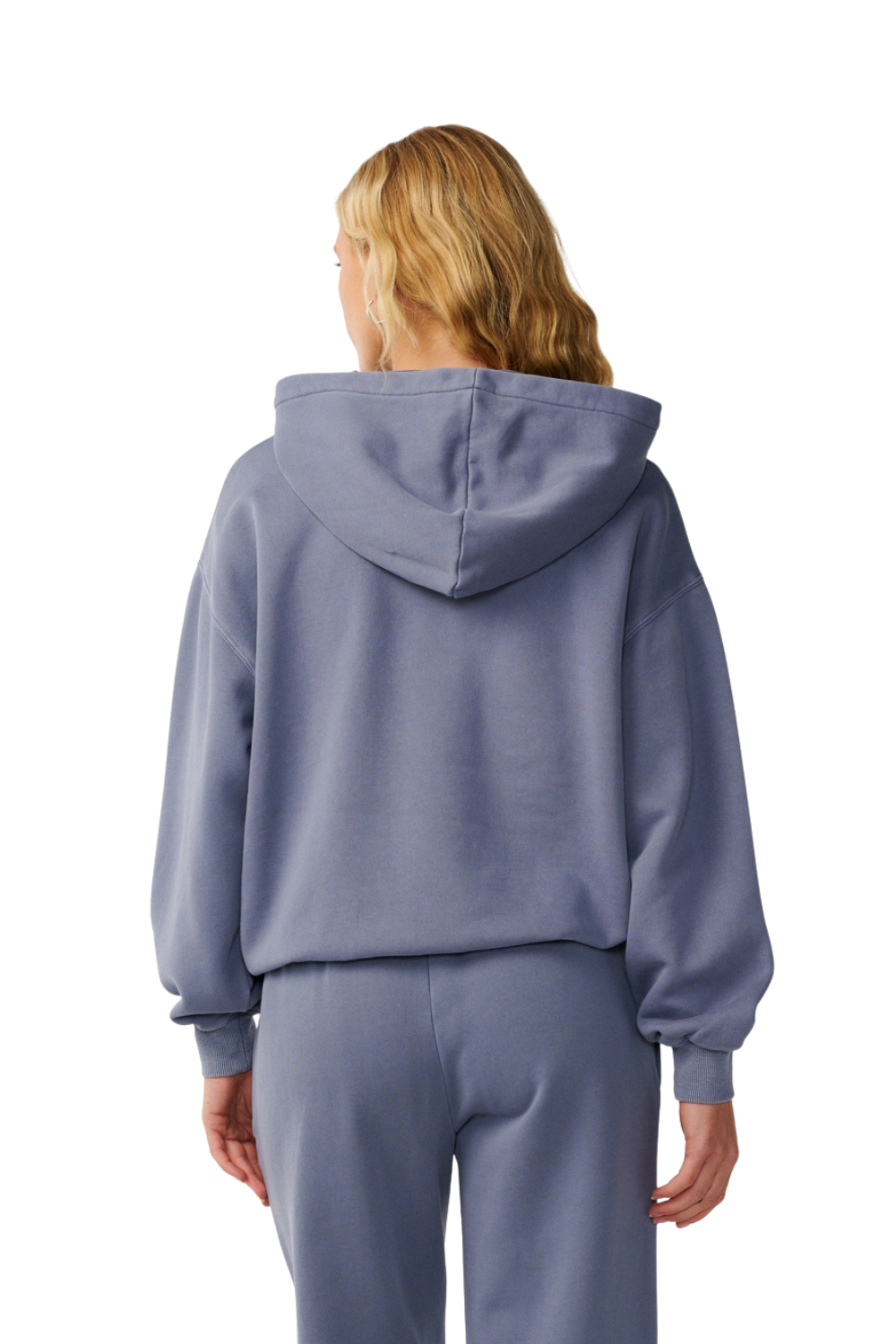 Rip Curl Varsity Womens Sports Hoodie Blue Grey