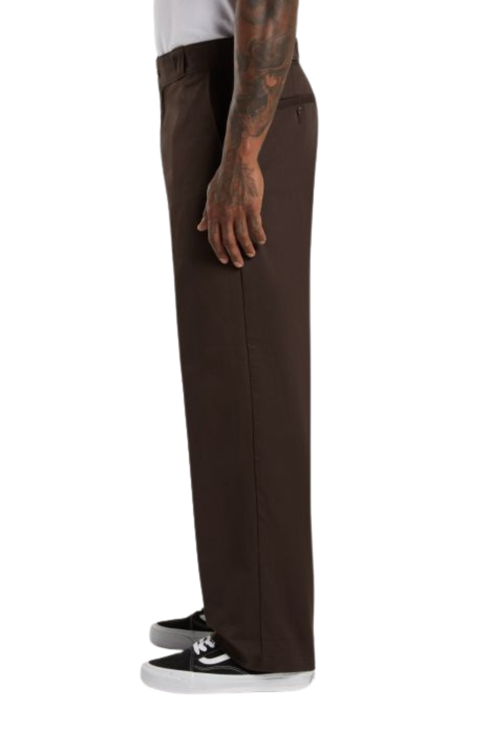 Dickies 247 Loose Work Trousers Dark Brown