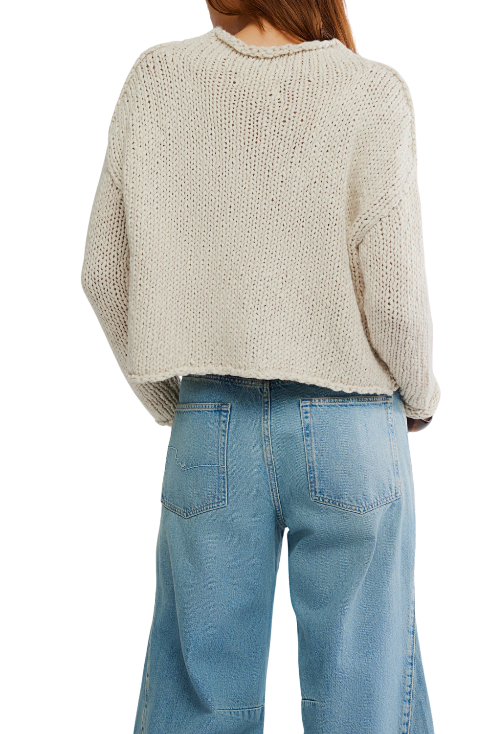 Free People Opal Rollneck Sweater Tea