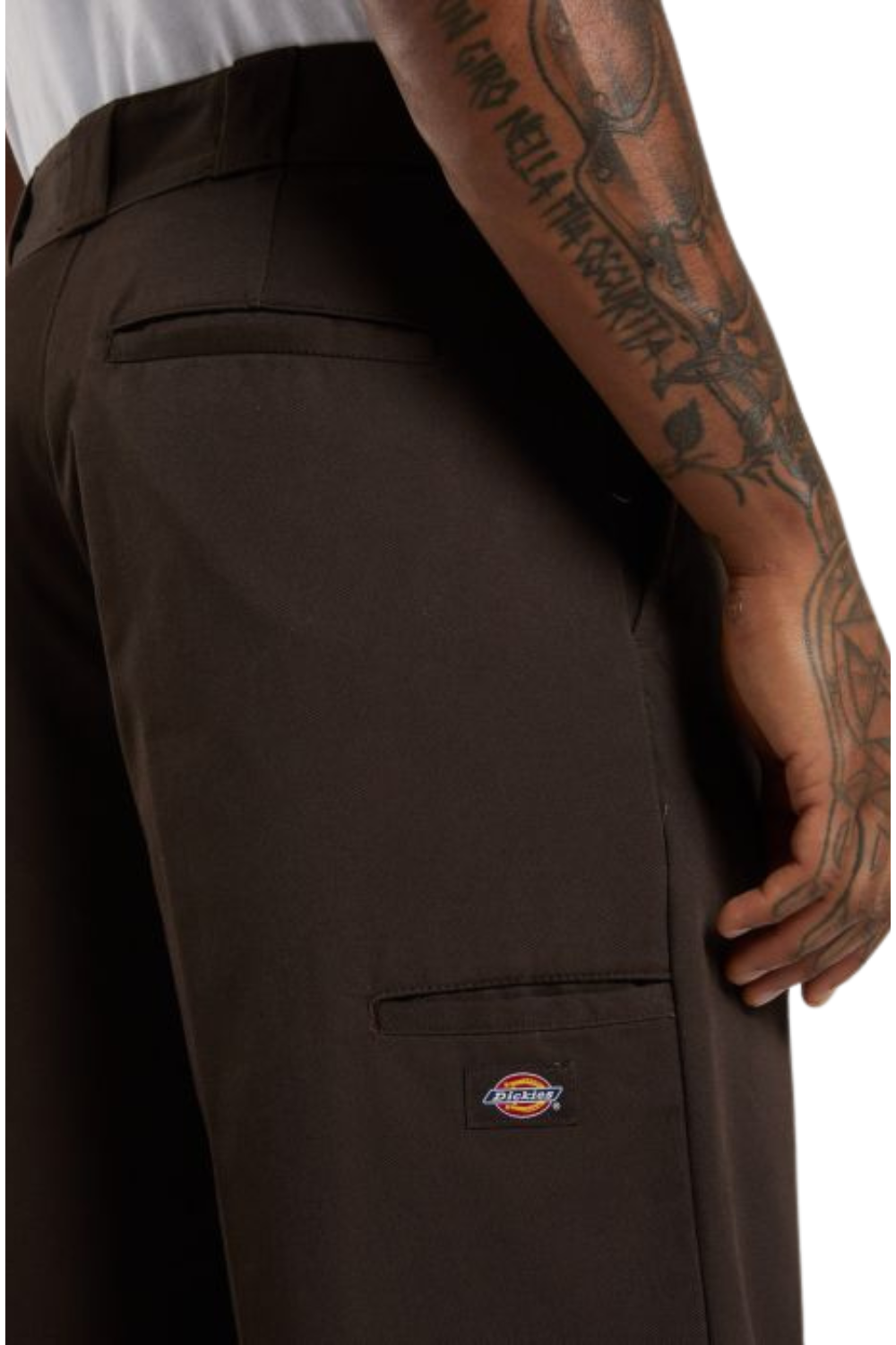 Dickies 247 Loose Work Trousers Dark Brown