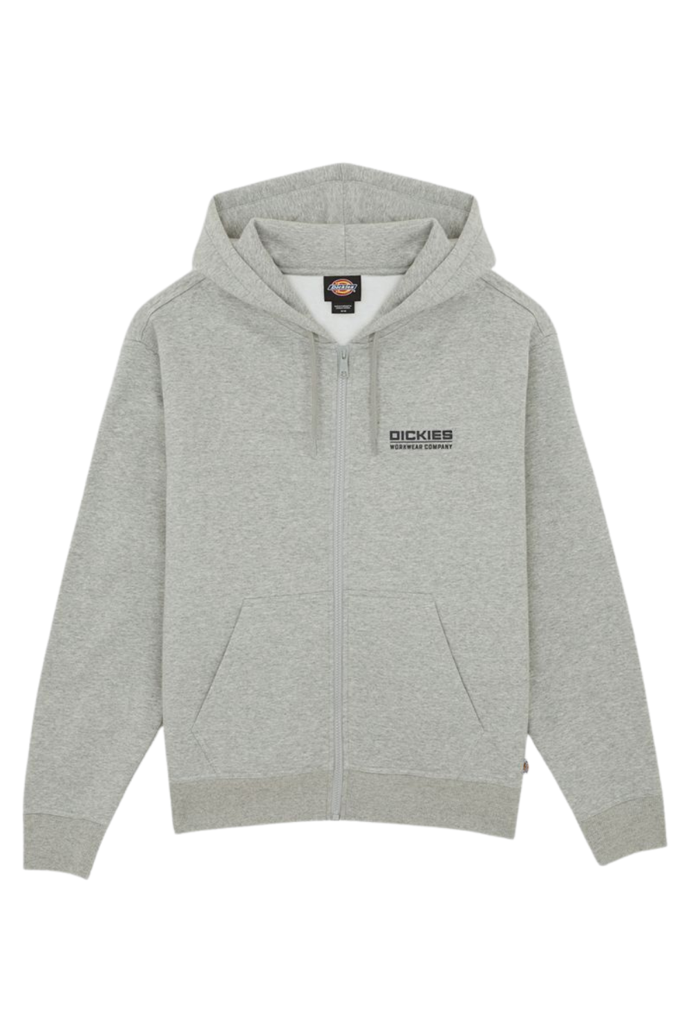 Dickies Bolivar Full Zip Hoodie Grey Melange